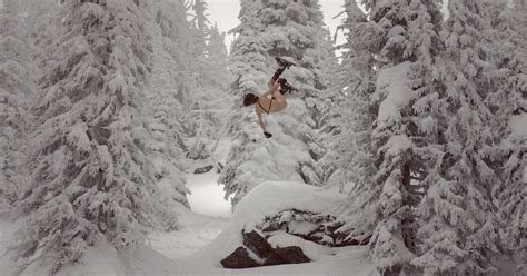 nude in snow|naked.